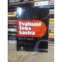 Image of EVALUASI TEKS SASTRA